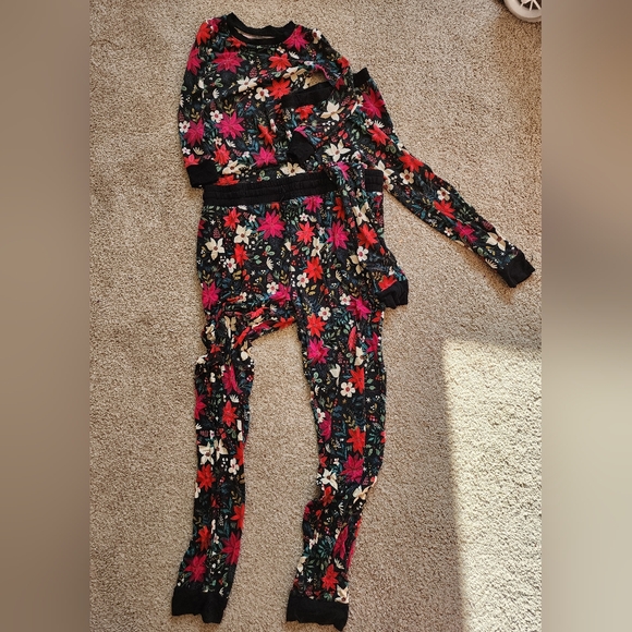 Bundle Little Sleepies Berry Merry Women's M Girls 3T